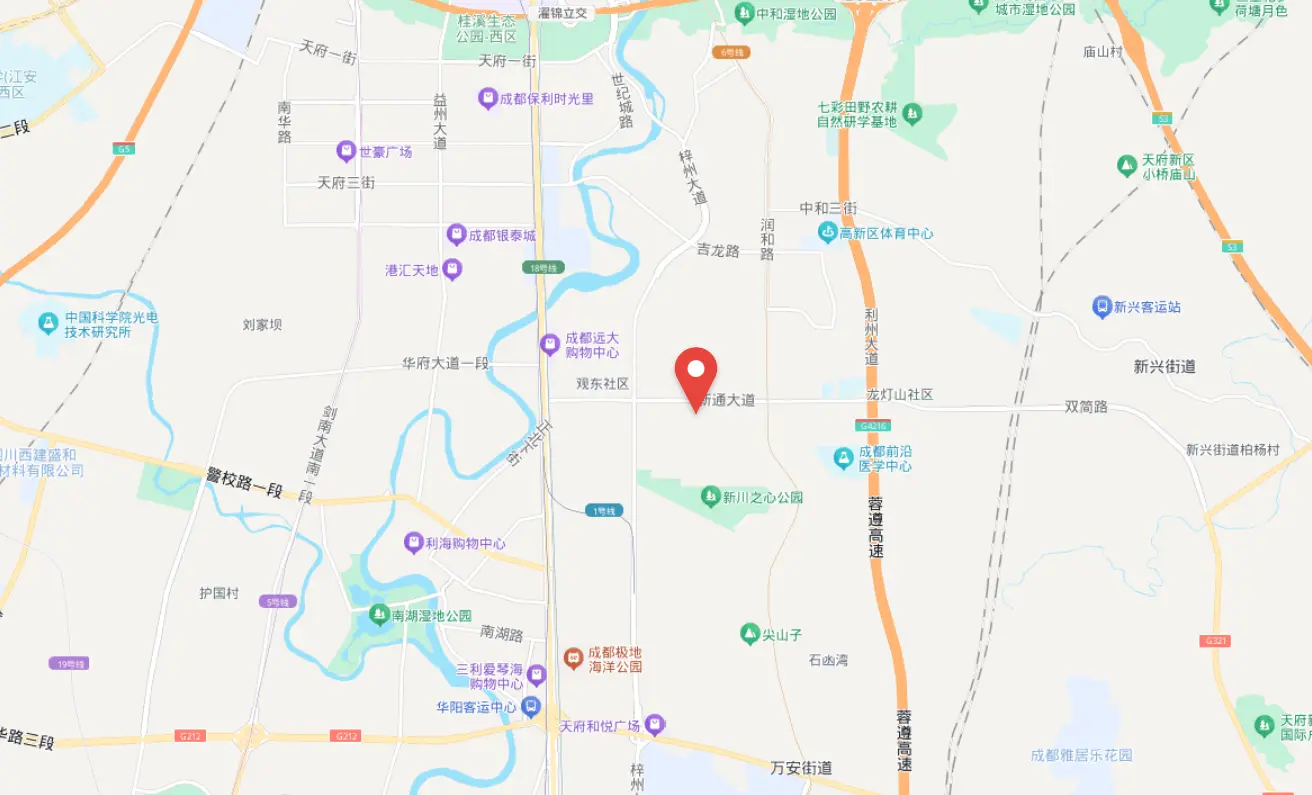 绿洲创新中心位置地图